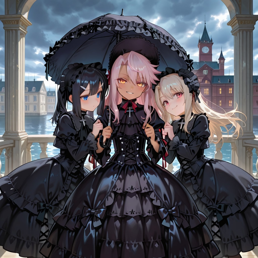 フリルにくるまった、宝箱 | の人気AIイラスト・グラビア