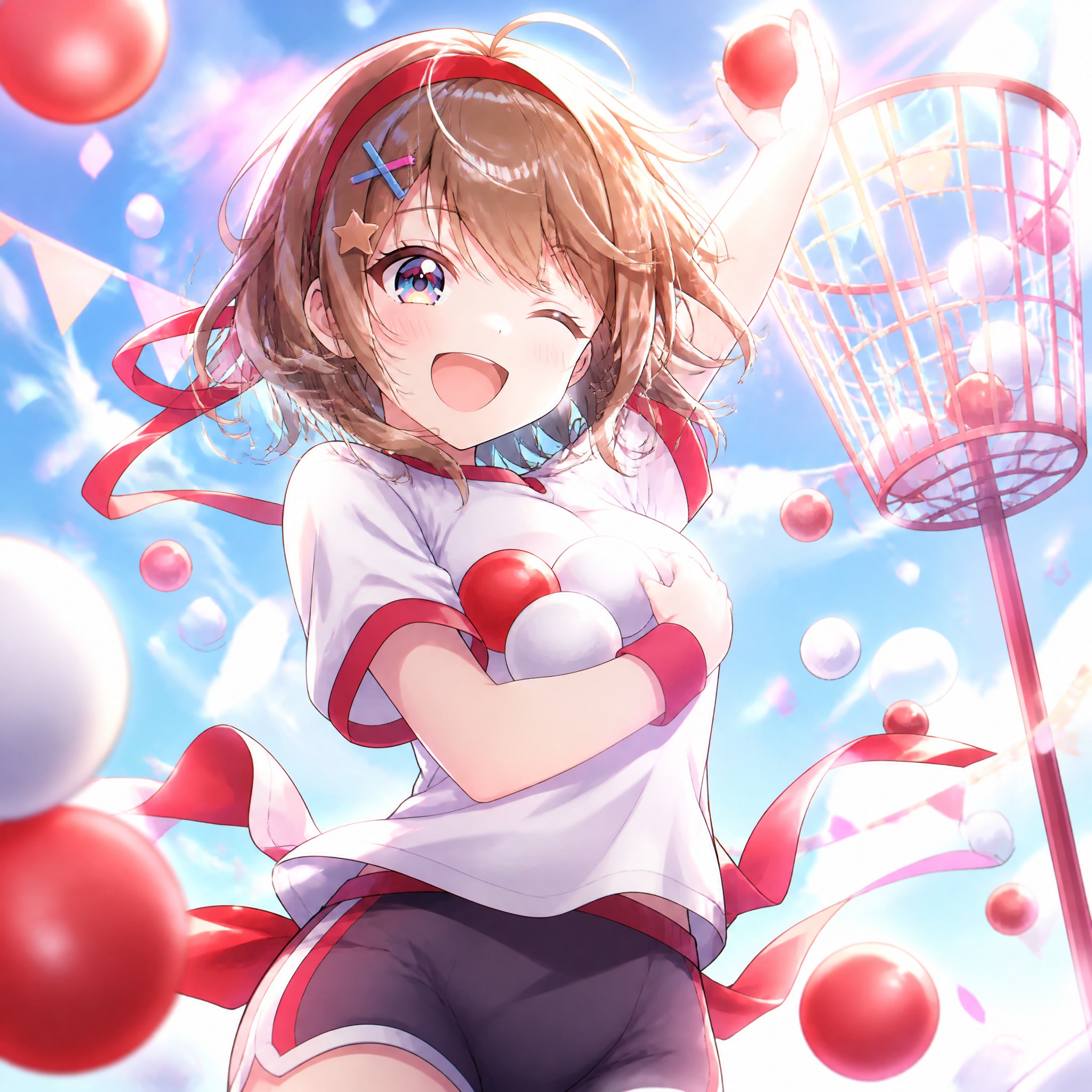 玉入れ（１）3時のアイドル　GPTimages2.0 | の人気AIイラスト・グラビア