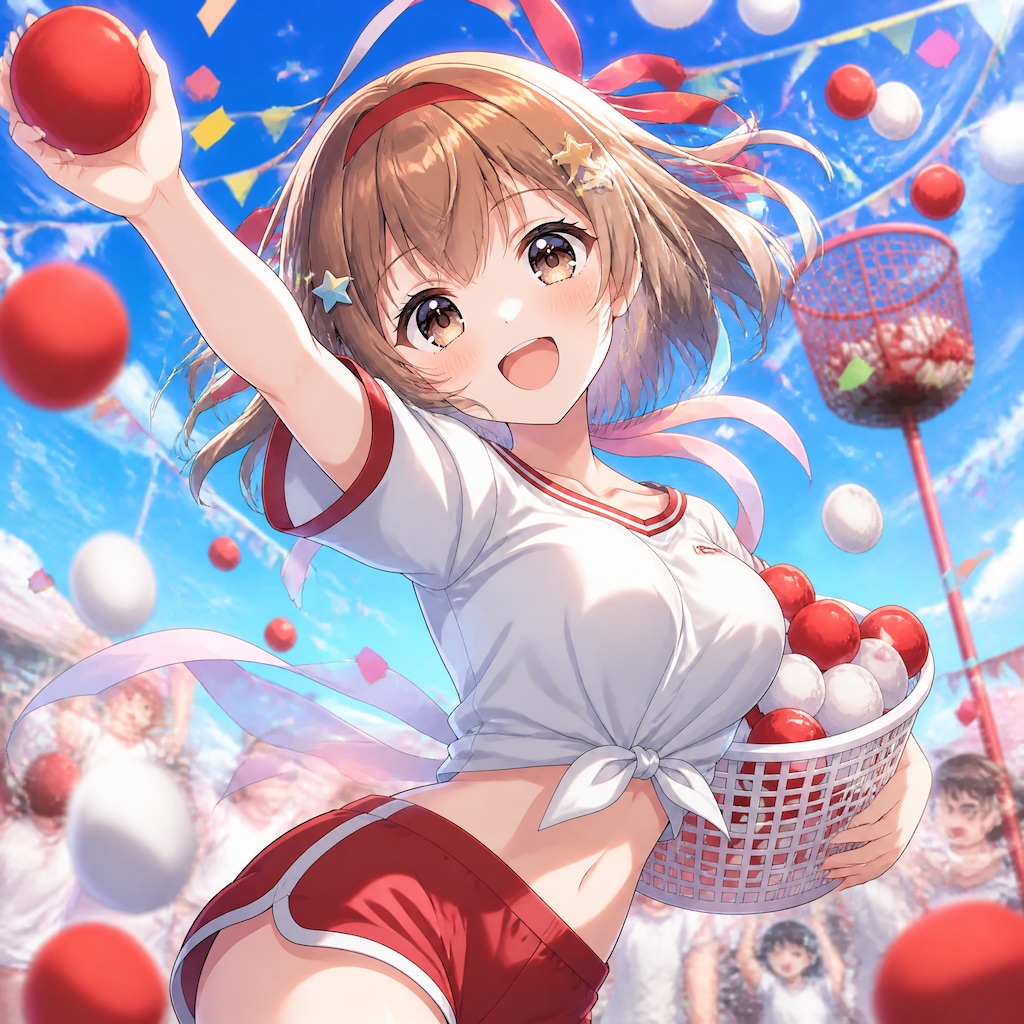 玉入れ（１）3時のアイドル　GPTimages2.0