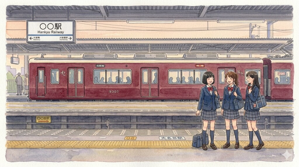 阪急電車の日常