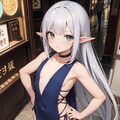 銀髪貧乳エルフさん_01 5枚目