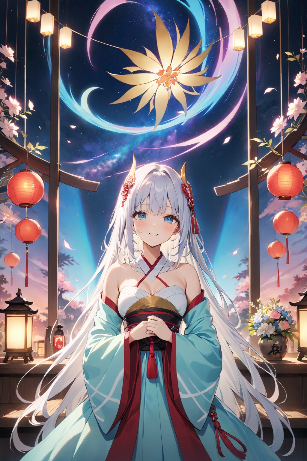 織姫的パワーを発揮なさるお姫様