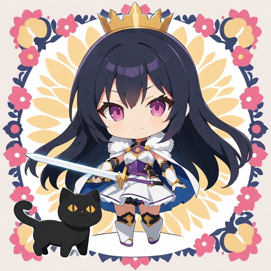 ねこと姫騎士様 黒