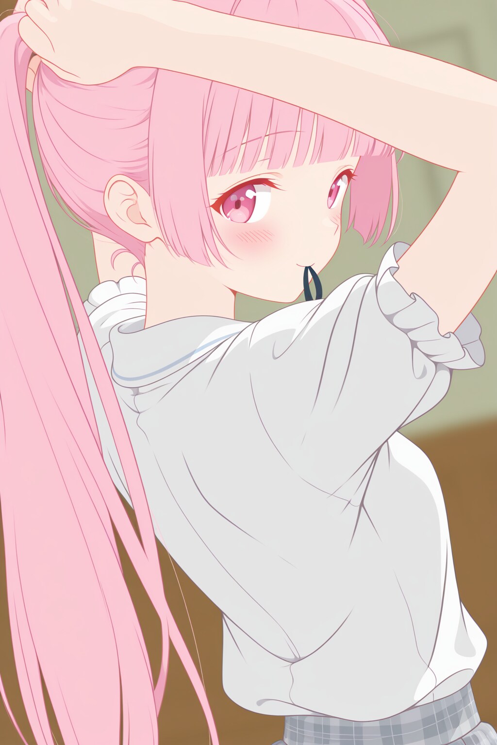 今日はポニテで | の人気AIイラスト・グラビア