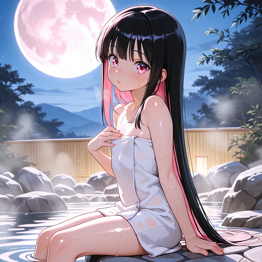 ぺたん娘温泉