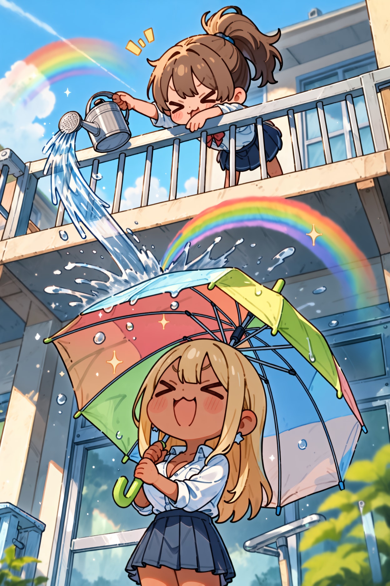 水遊び | の人気AIイラスト・グラビア