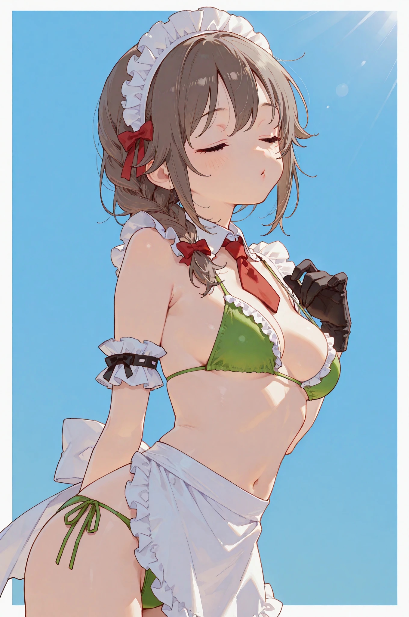 ちひろさんキス待ち顔