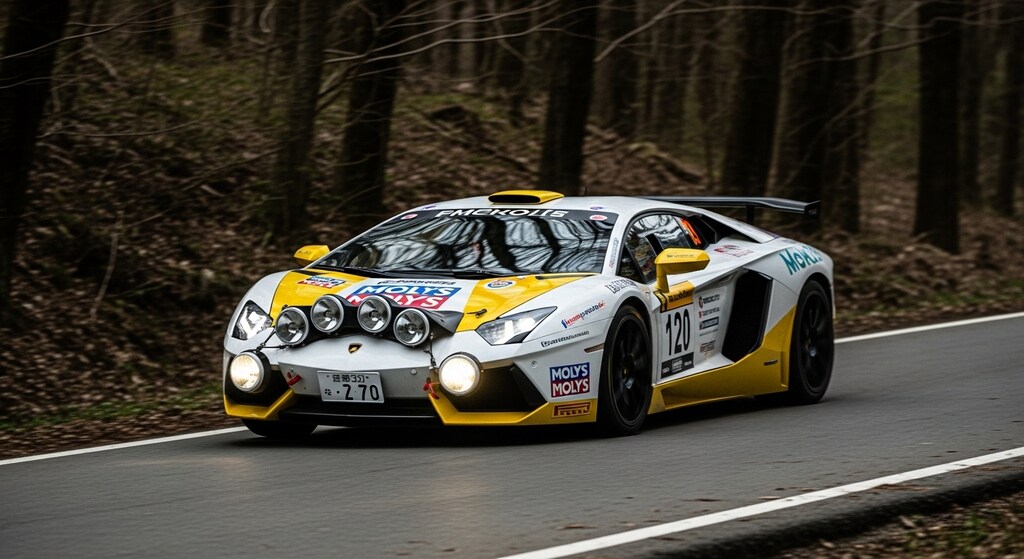 アヴェンタドールラリーカー