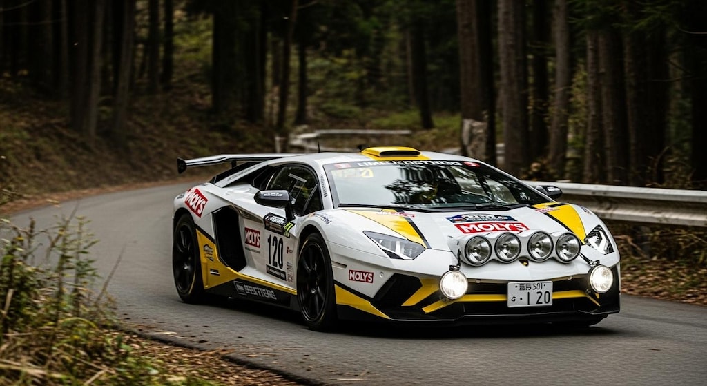 アヴェンタドールラリーカー