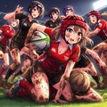 🏉泥まみれの女子ラグビー 128 8枚目