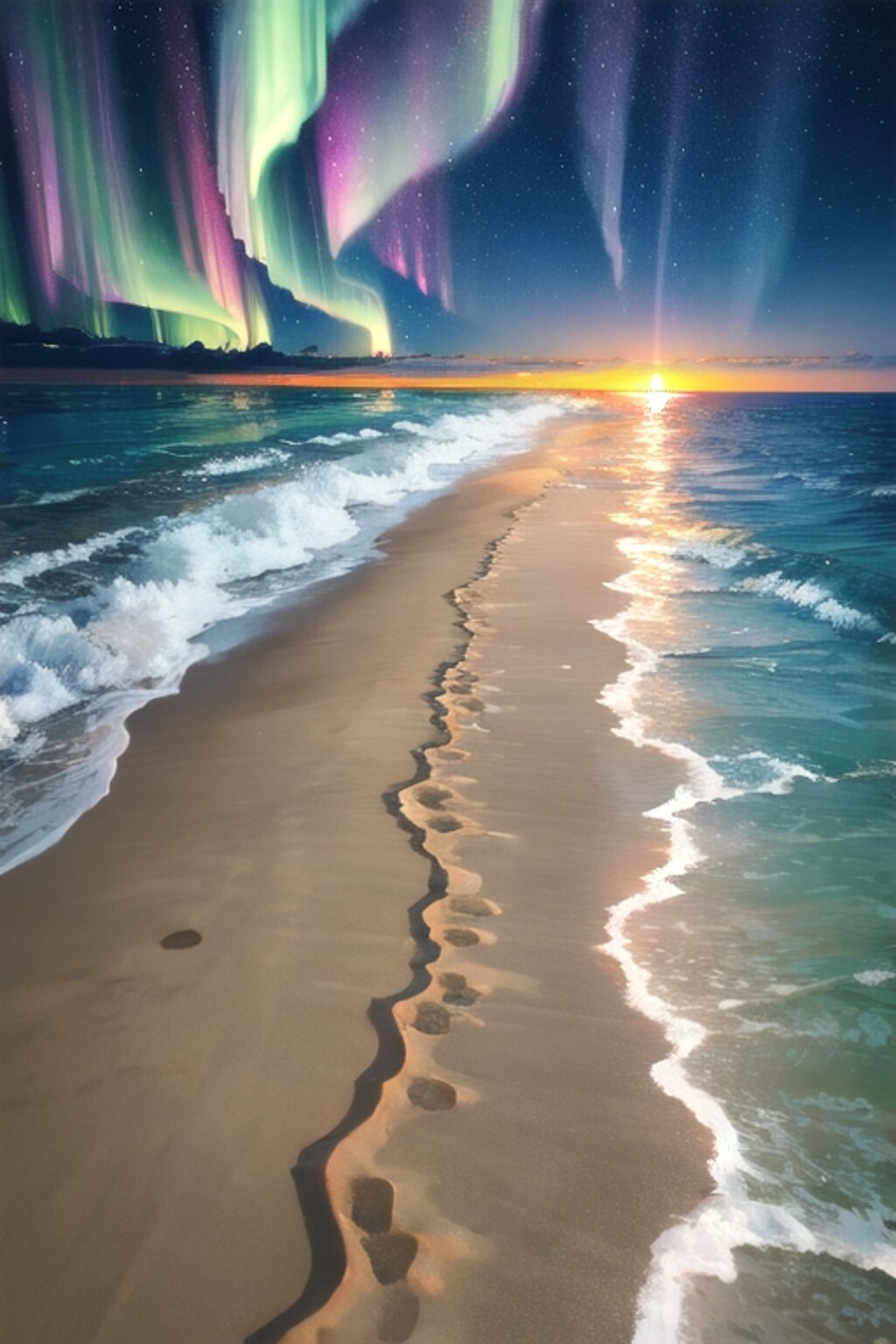 オーロラの導き