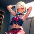 制服ギャルJKヒロインちゃん敗北監禁プレイ概念 3枚目