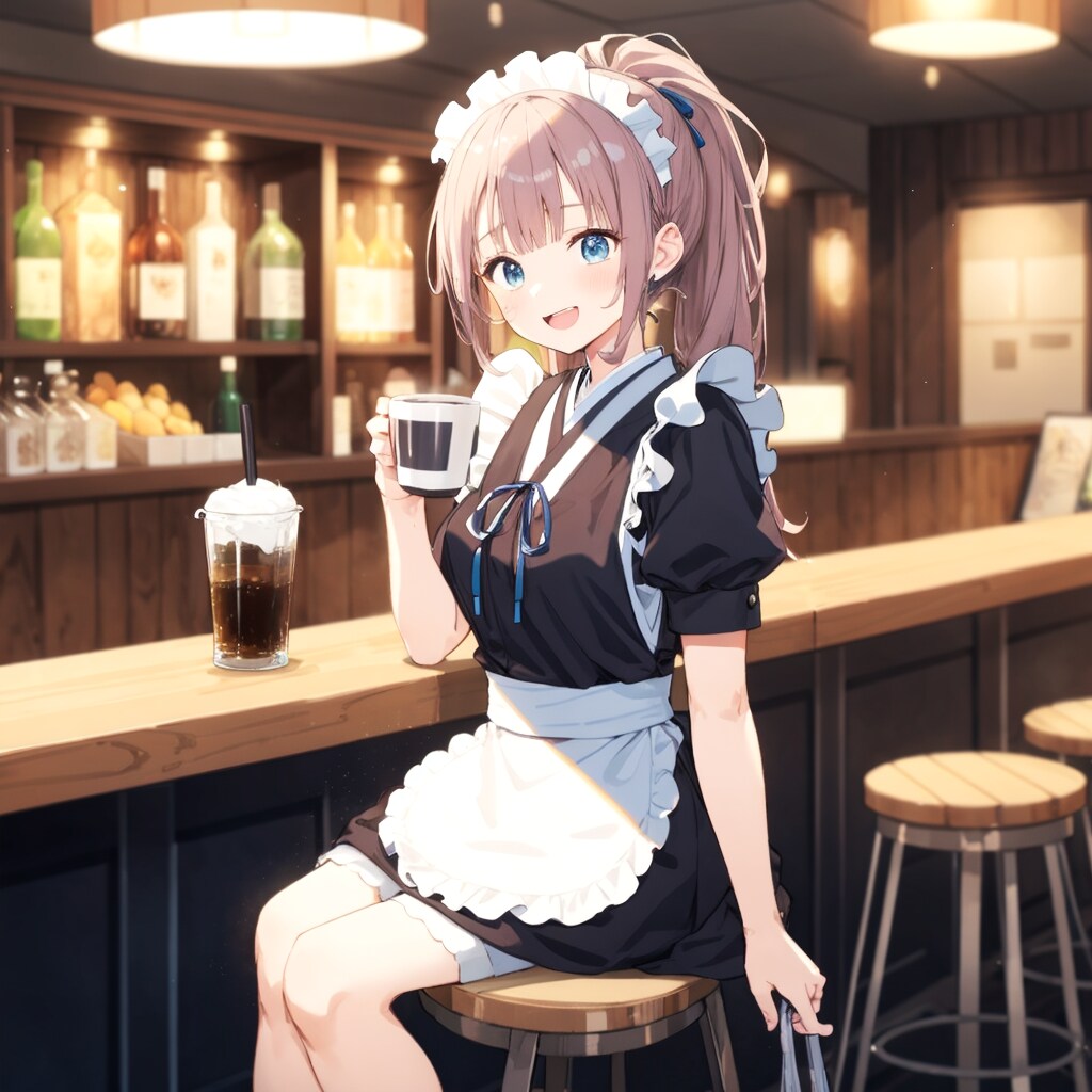 ちょっと一休み～♡ | の人気AIイラスト・グラビア