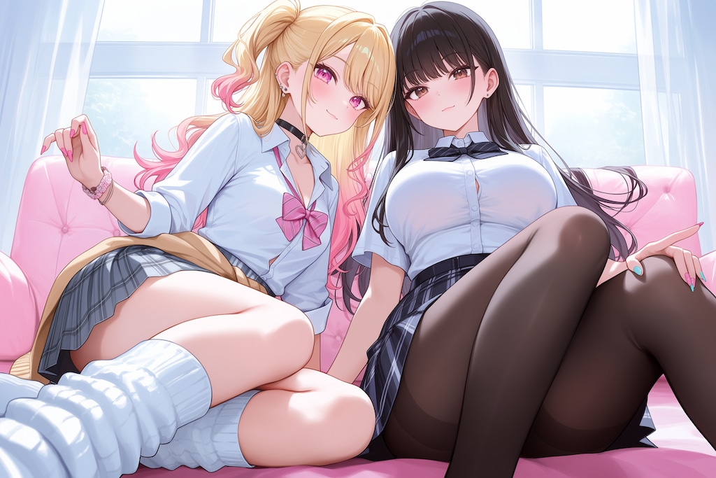 真逆な二人