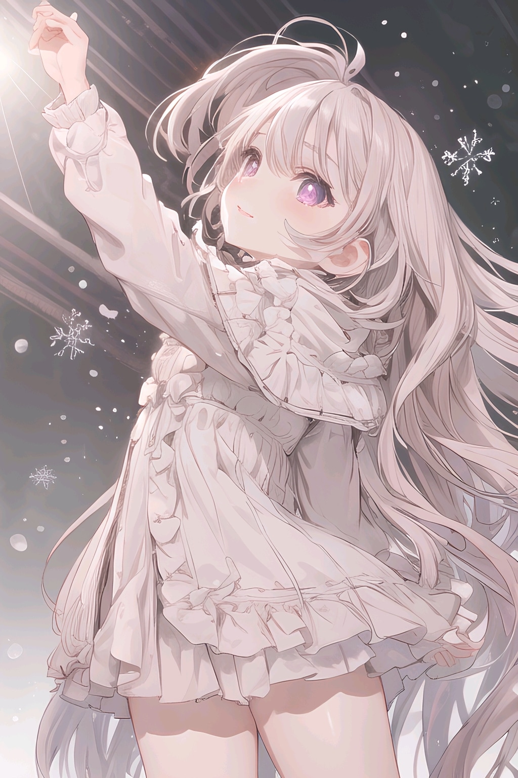 293 「凍える夜に、ひとつの願い。」