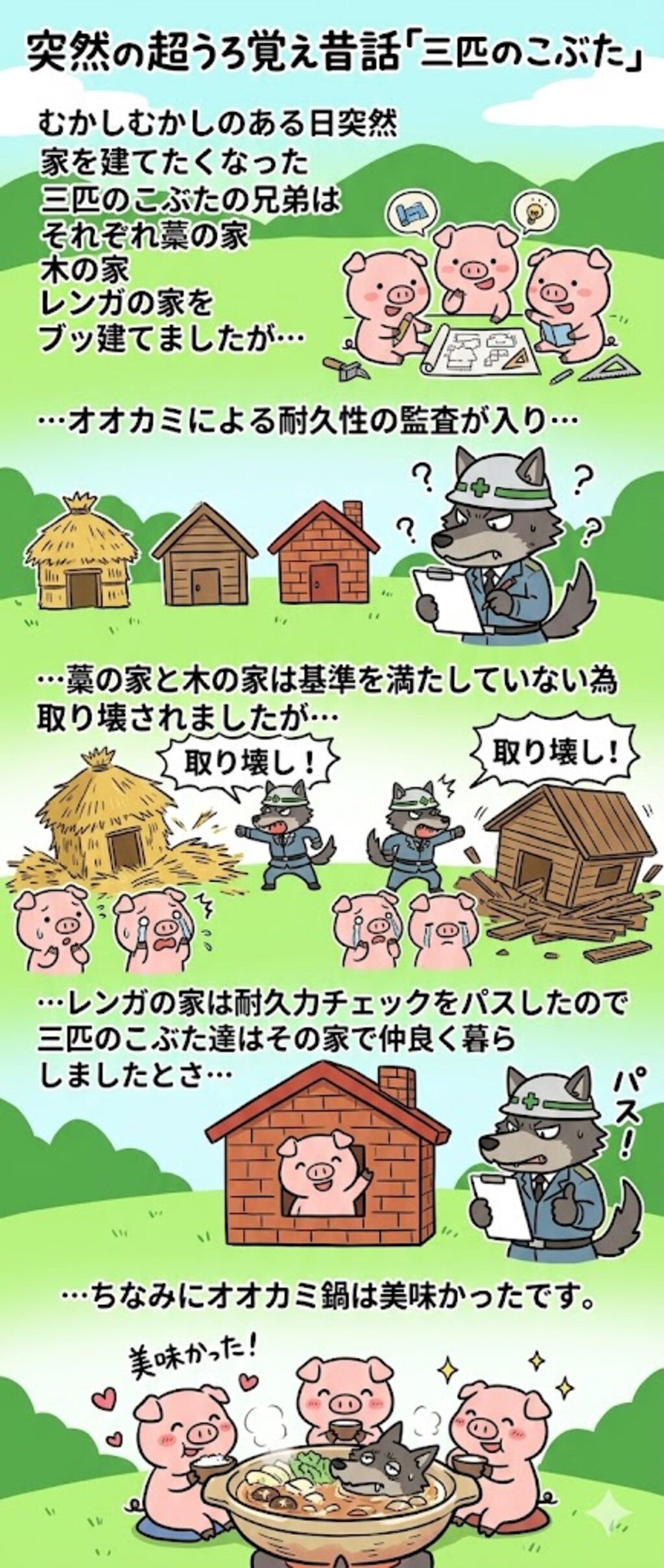 突然のうろ覚え昔話