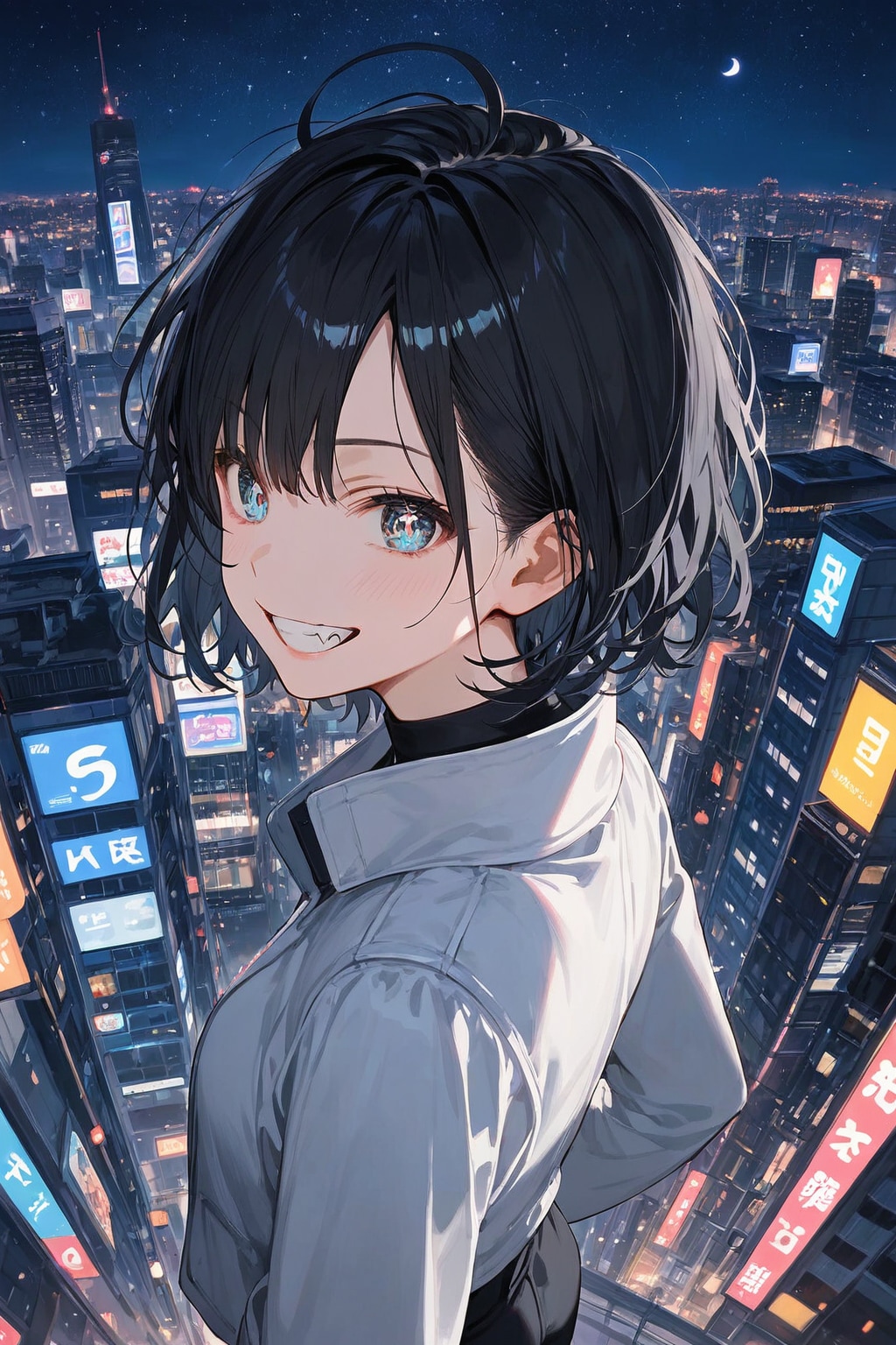 街の頂上 (SDXL Ver.)