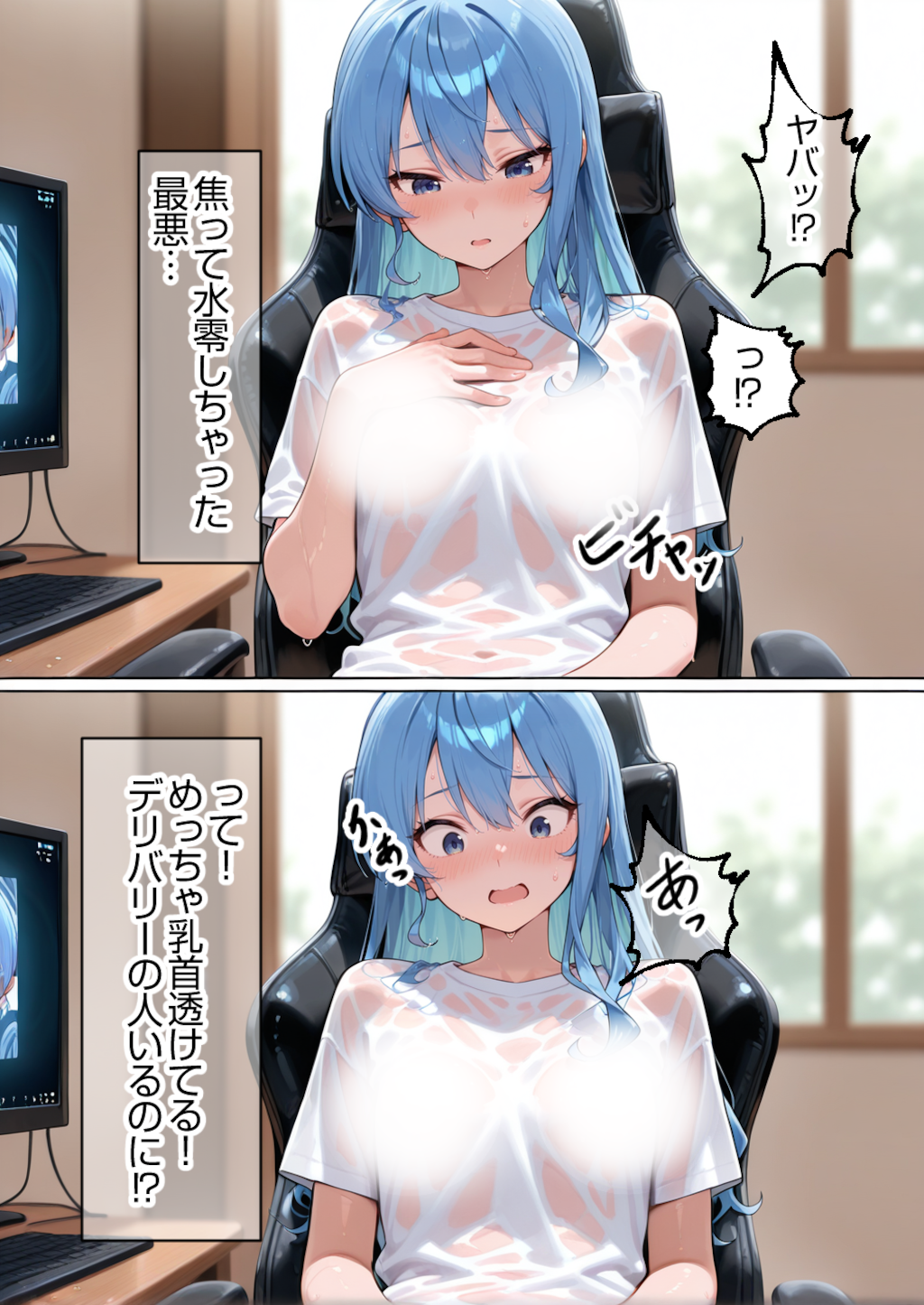 星街すいせい#3 慌てて水をぶっかけっちゃったすいせい