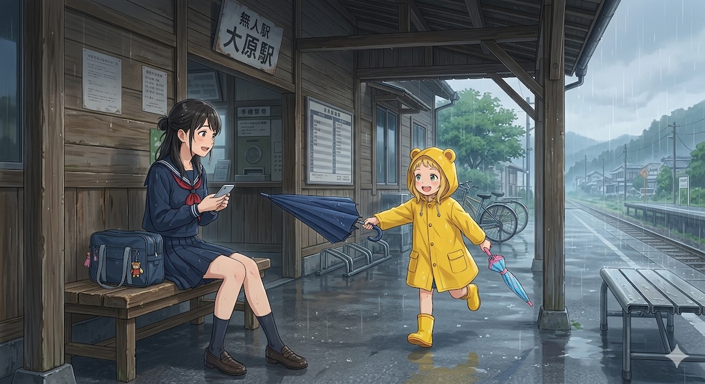 優しさの傘は大きい