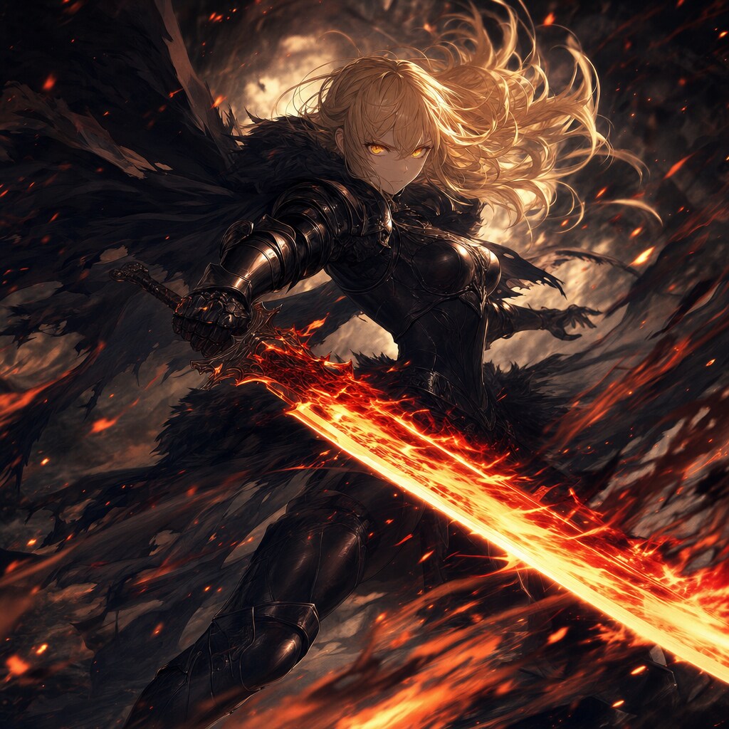 ブロンドの女騎士さん1033