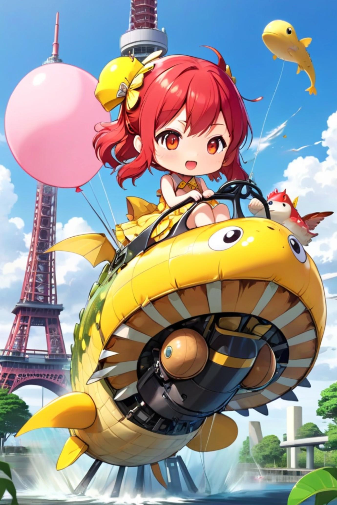 魔王軍の赤髪ちゃん