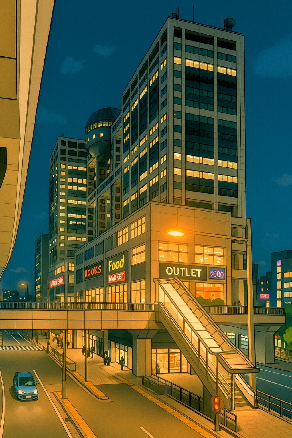 ○ジテレビ居抜きショッピングモール