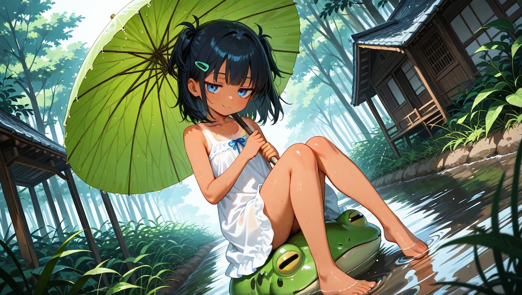 夏の日のこなつちゃん