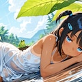 夏の日のこなつちゃん 4枚目