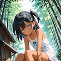 夏の日のこなつちゃん 2枚目