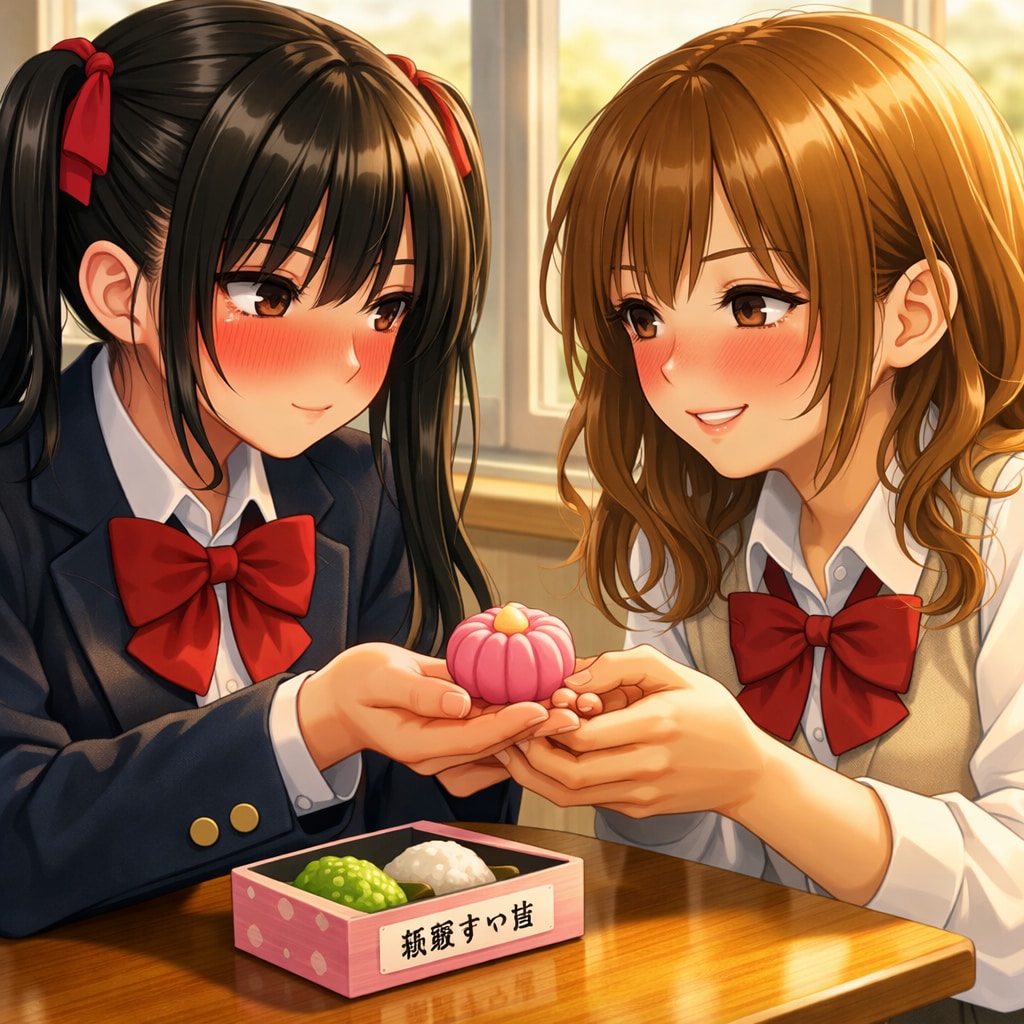ん、あげる。（和菓子の日）