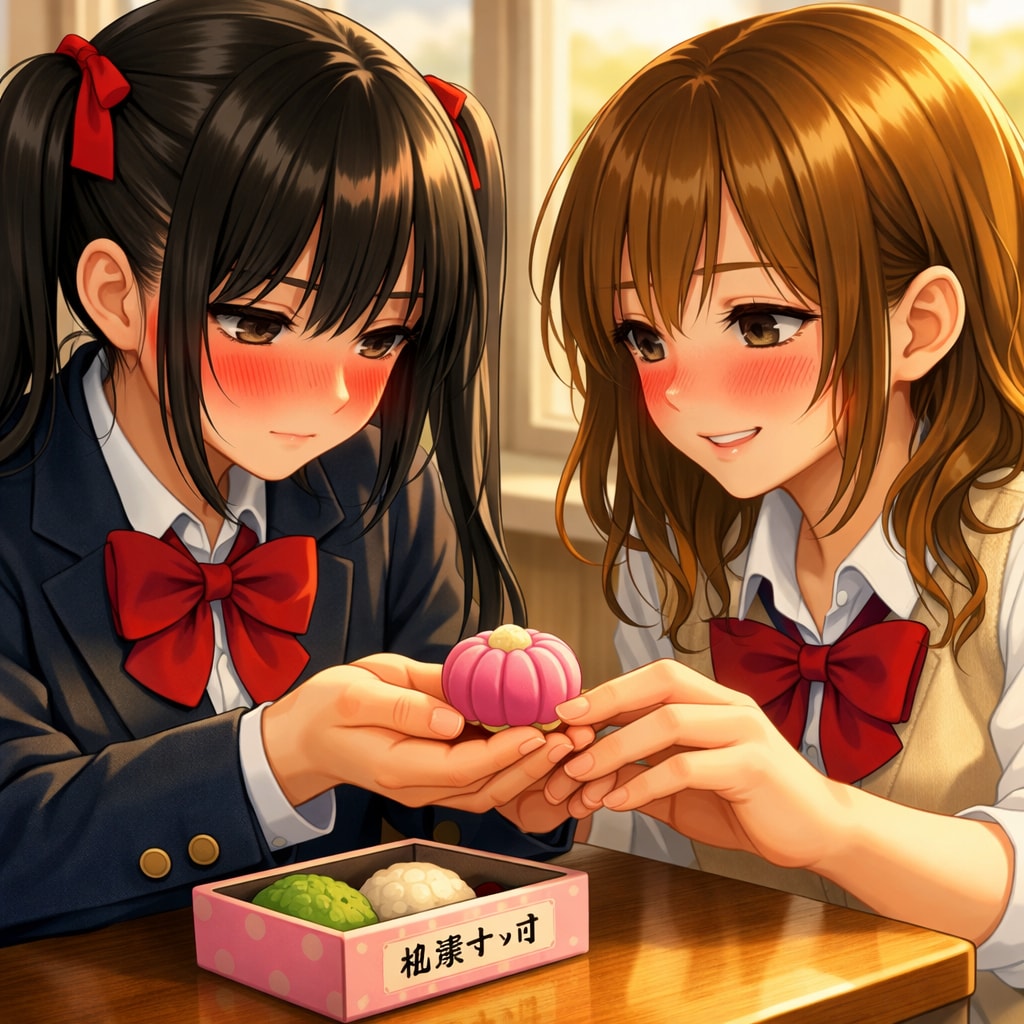 ん、あげる。（和菓子の日）