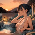 夏の汗を流す 2枚目