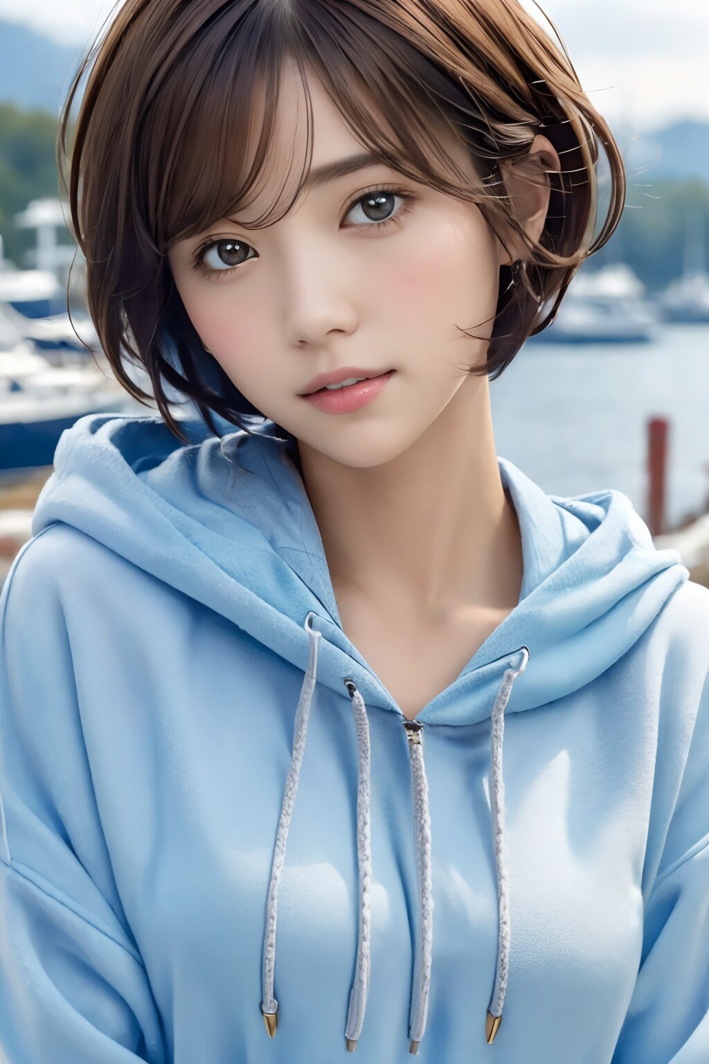 パーカー姿の れなちゃん（１）