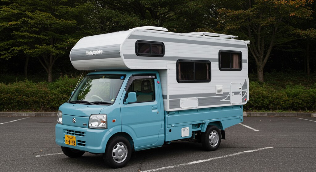 軽トラックキャンピングカー