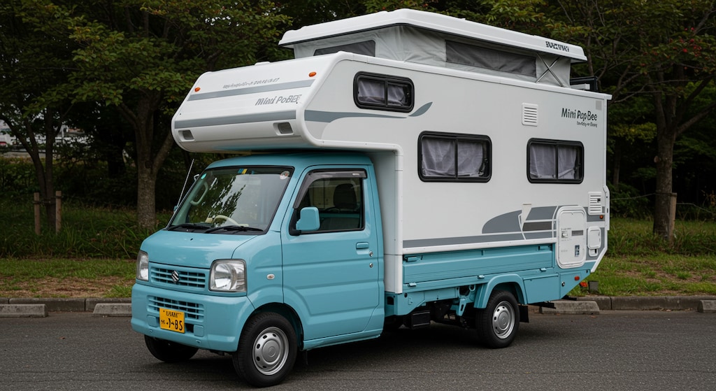 軽トラックキャンピングカー