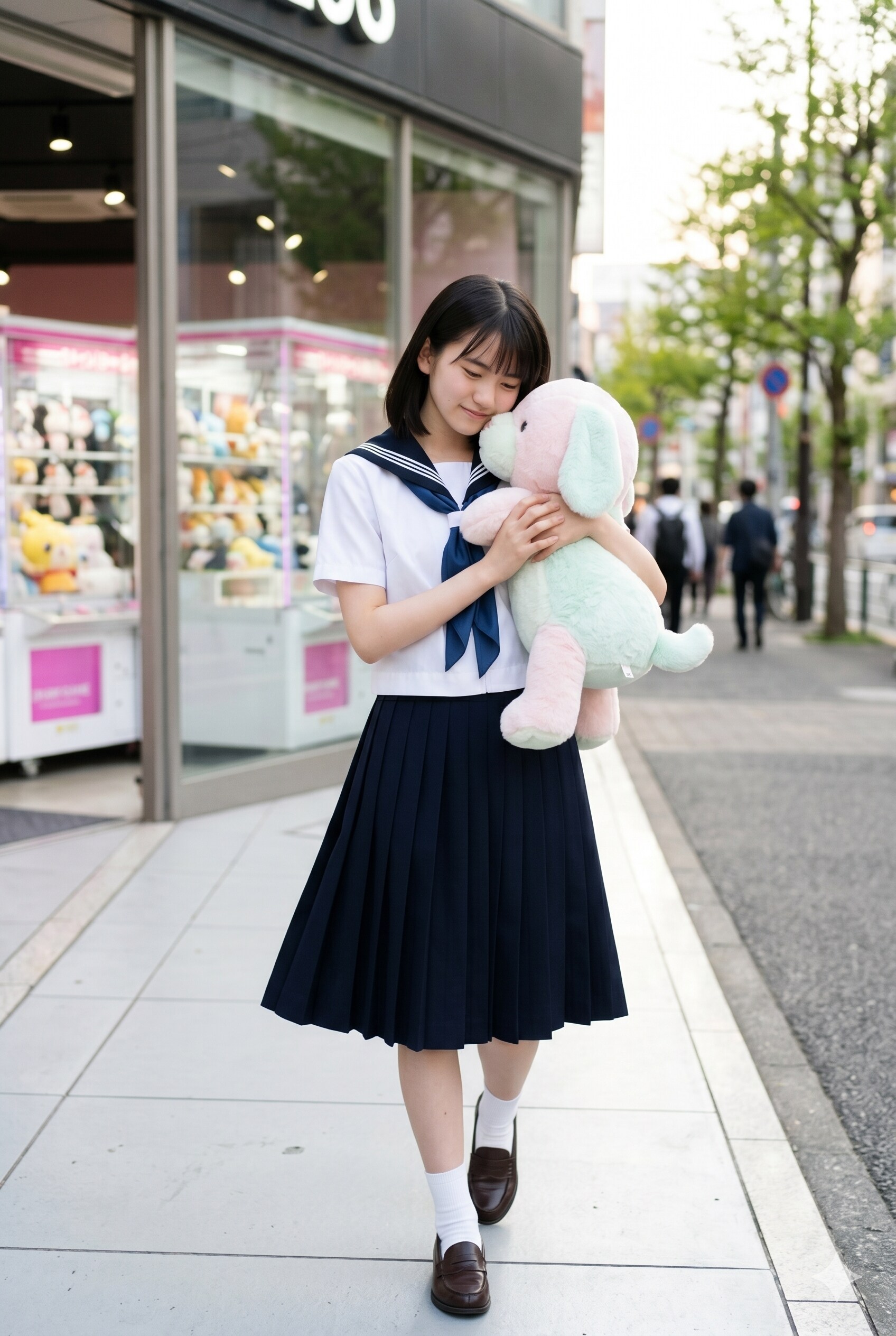 普通の美少女　クレーンゲーム