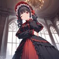 かんがえごと令嬢 2枚目
