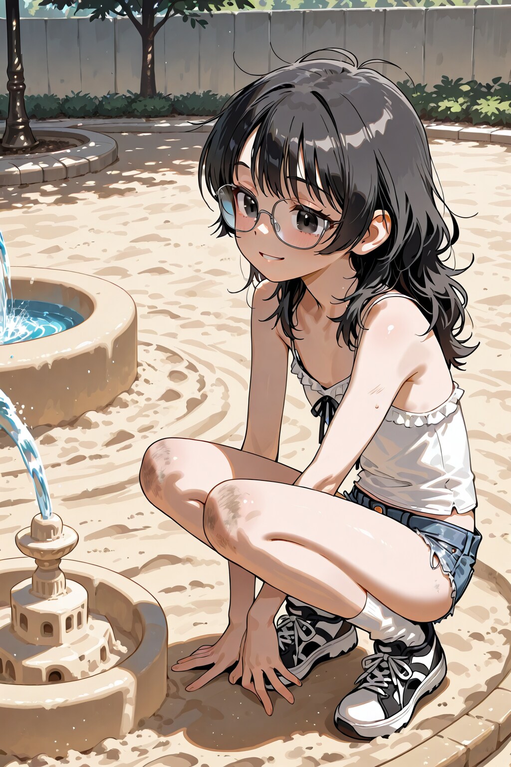 砂遊び