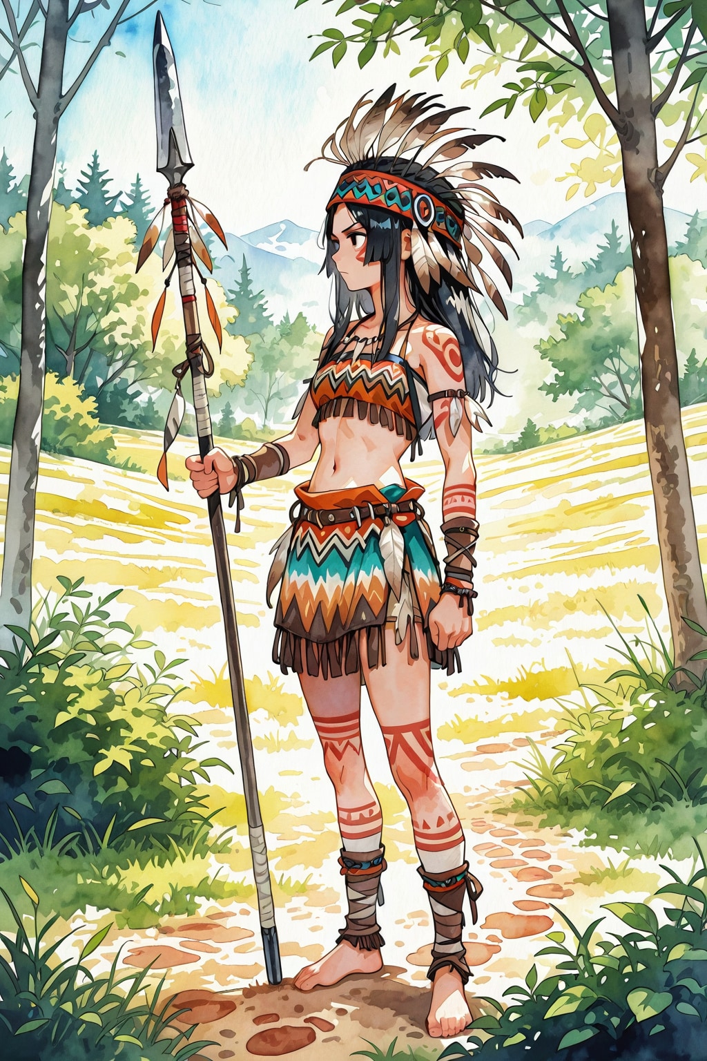 大草原の空の下１４３ | の人気AIイラスト・グラビア