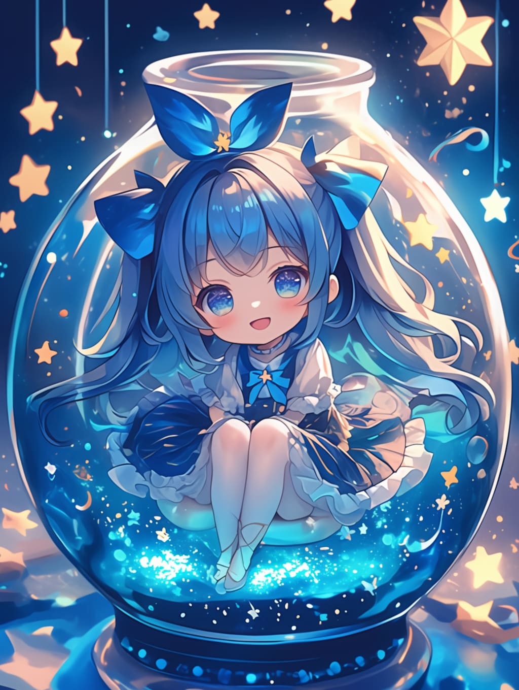 「瓶詰の少女」蒼44