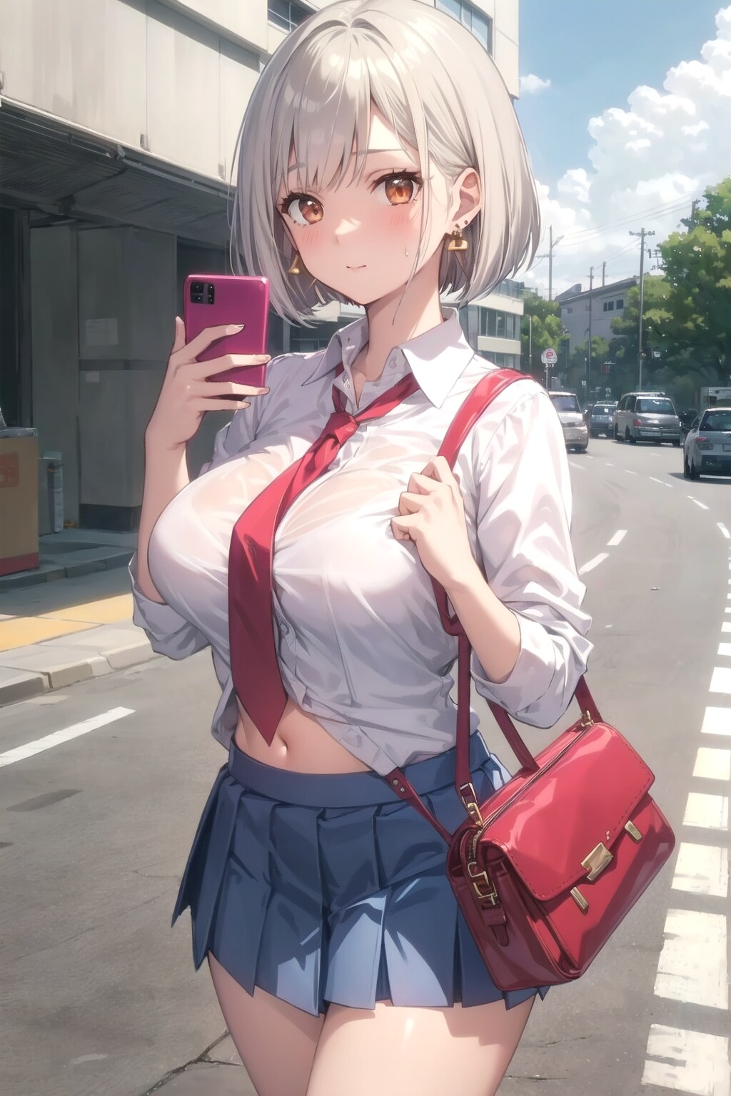 へそだし制服