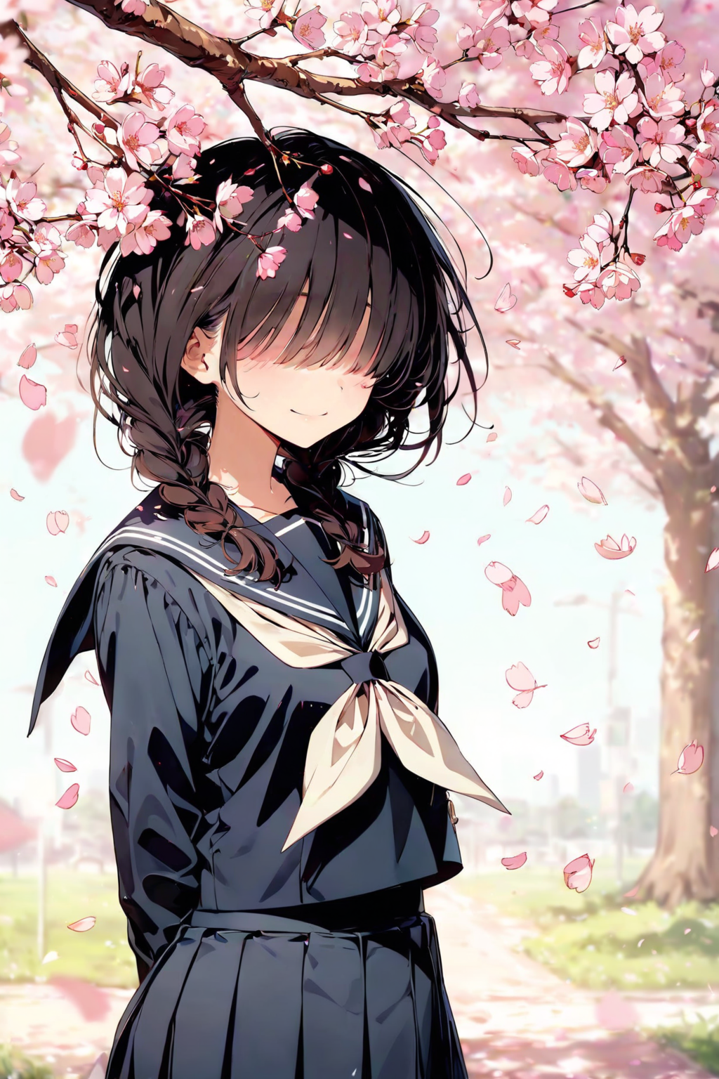 目隠れ学生さん