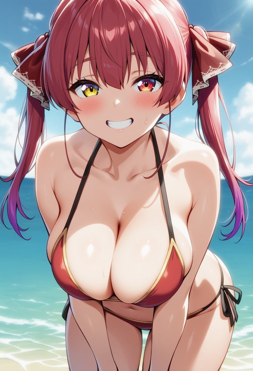 だっちゅーの♡（宝鐘マリン）
