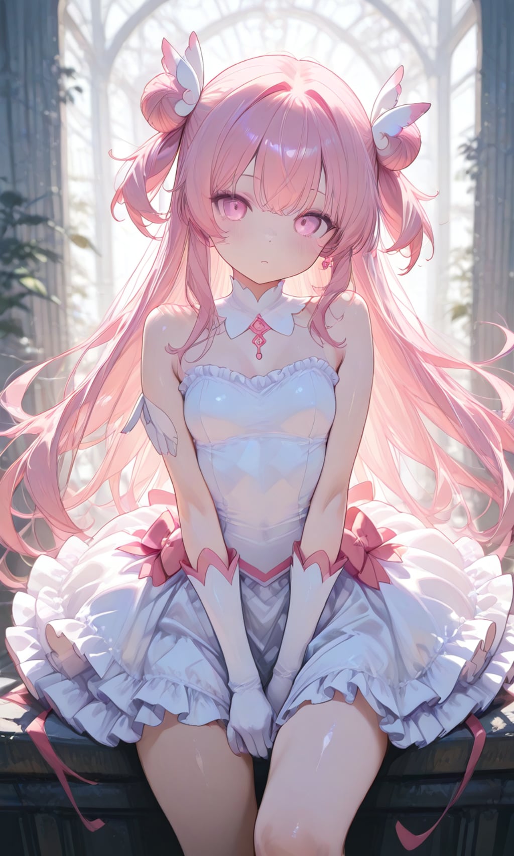 ピンクの魔法少女