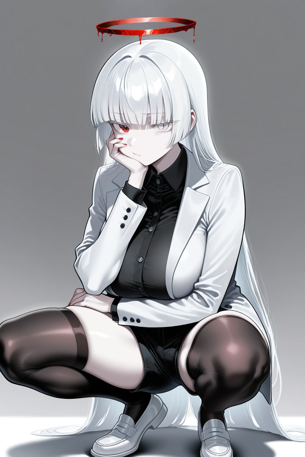 黒と白
