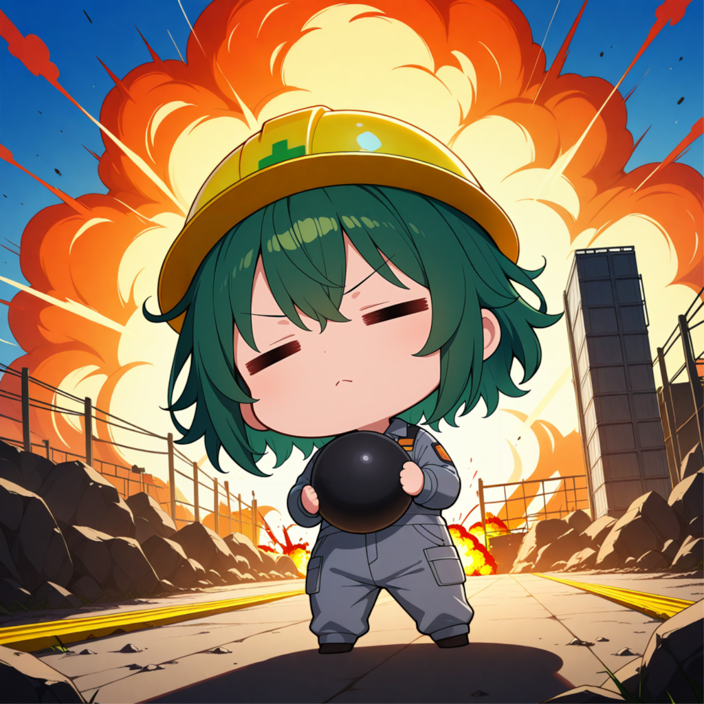 午前中で解体終わらせるよ～