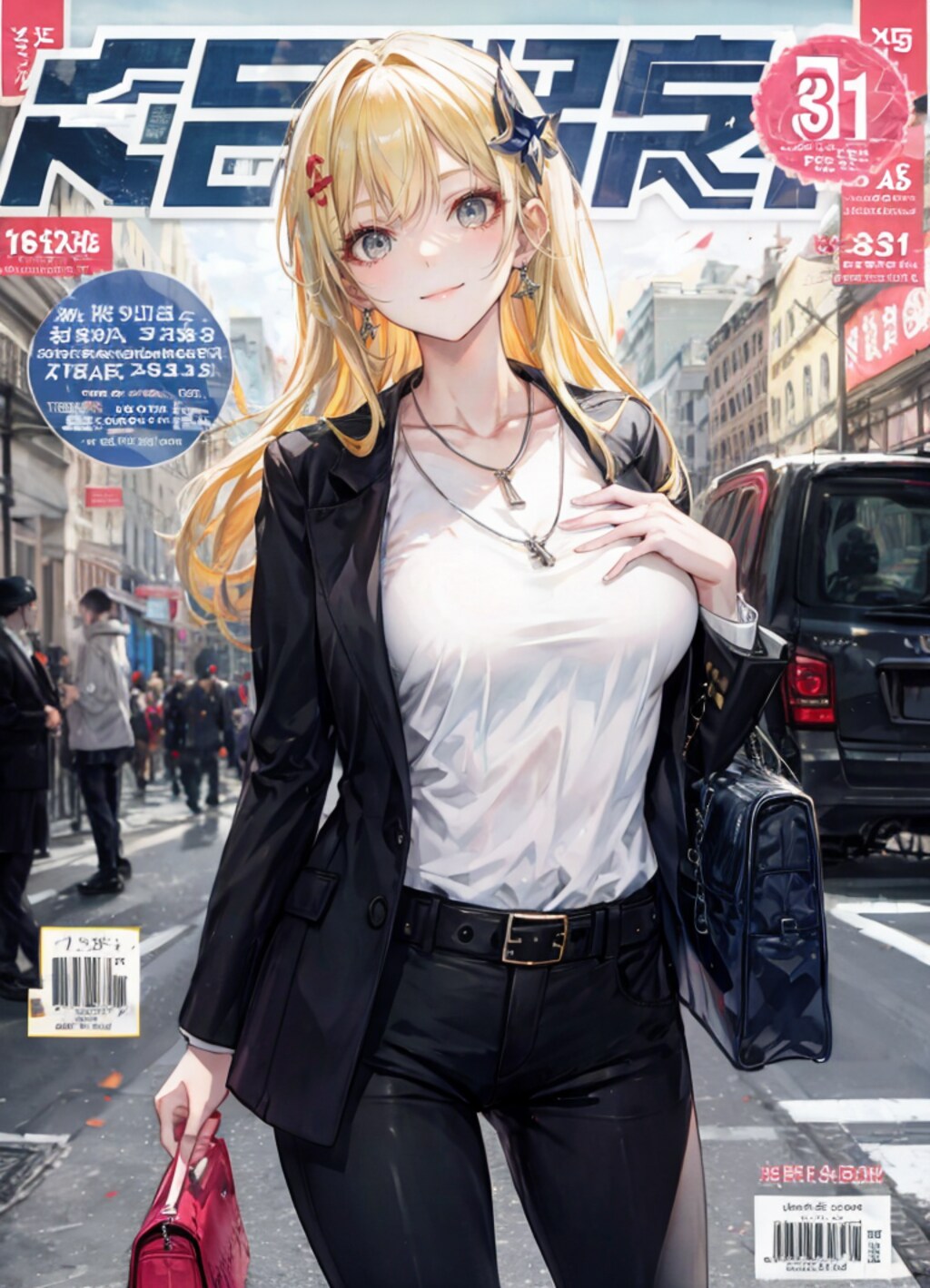 雑誌表紙風
