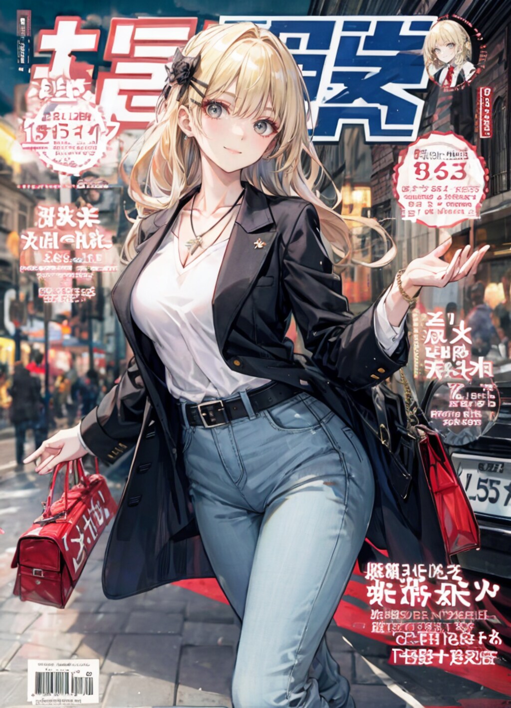雑誌表紙風