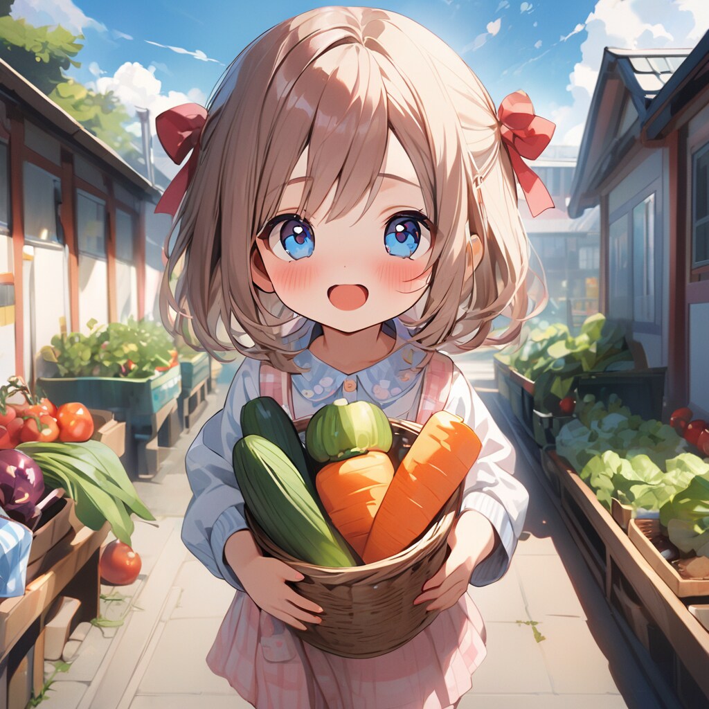 おいしい野菜召し上がれぇ！