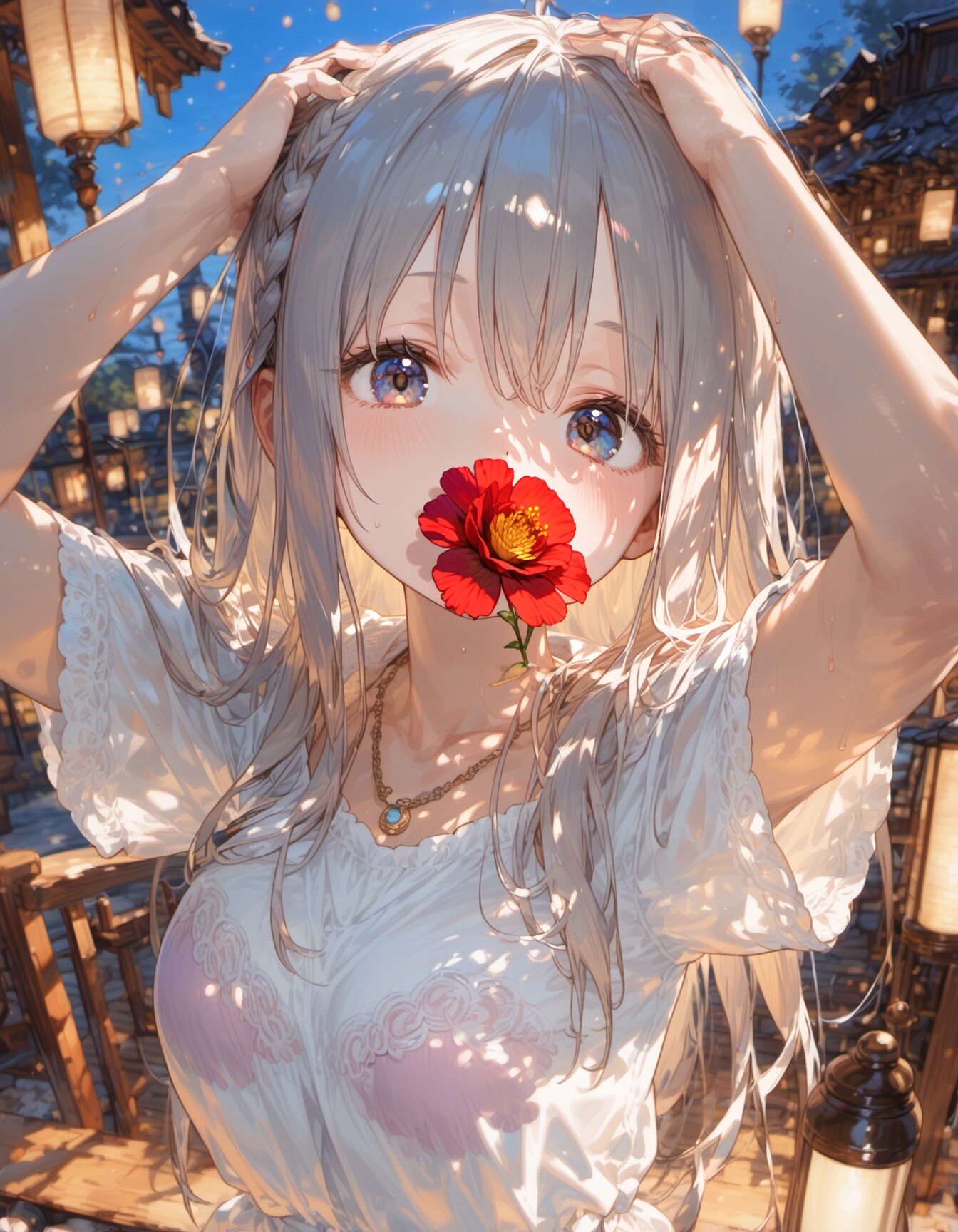 flower | の人気AIイラスト・グラビア